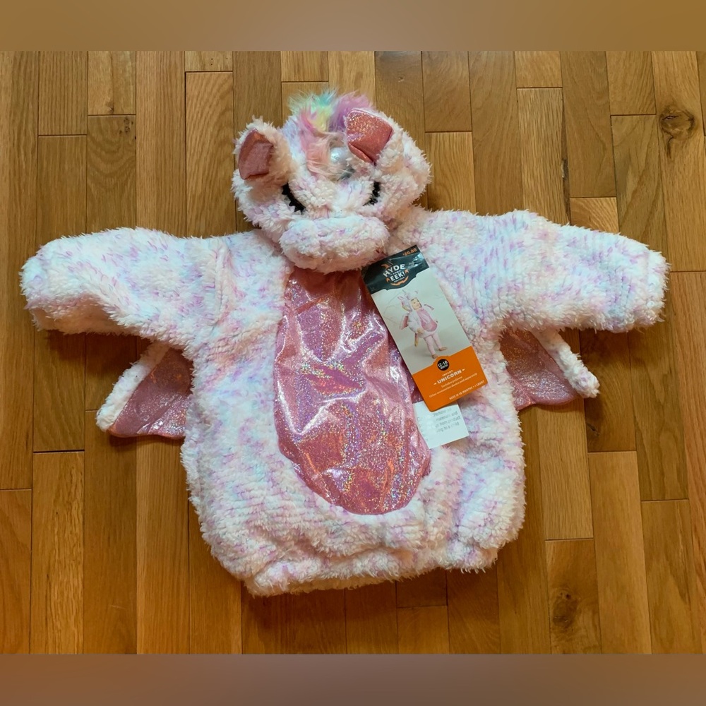 NWT HYDE AND EEK Boutique Infant Unicorn Costume 12-18 Months